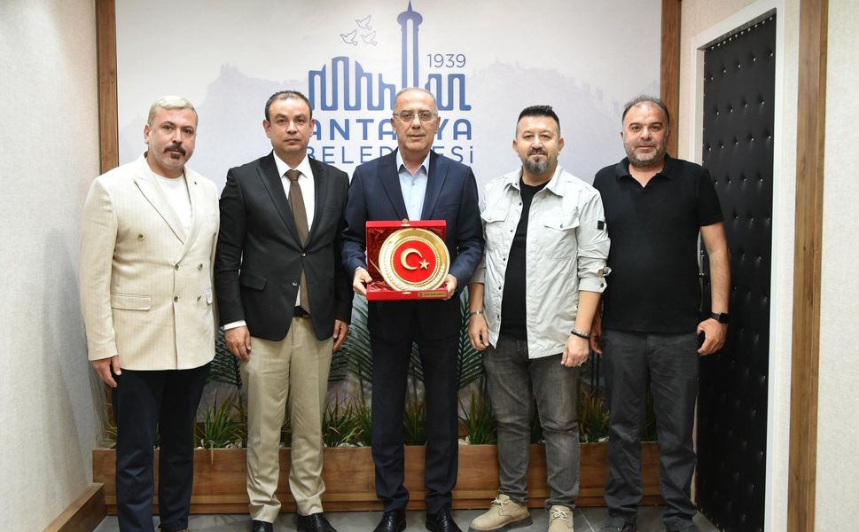 Başkan Yapar, Hatay Basın Cemiyeti Yönetimini Ağırladı