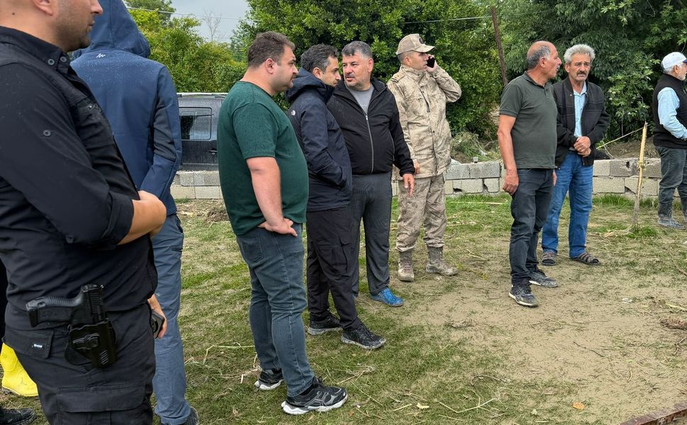 Kaymakam Murat’tan Kenan Türkmen’e Geçmiş Olsun Ziyareti