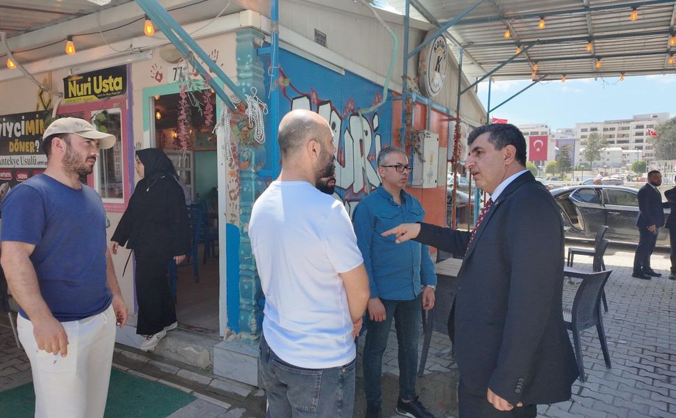 Mustafa Erdoğan’dan Ayakkabıcılar Çarşısı Esnafına Ziyaret