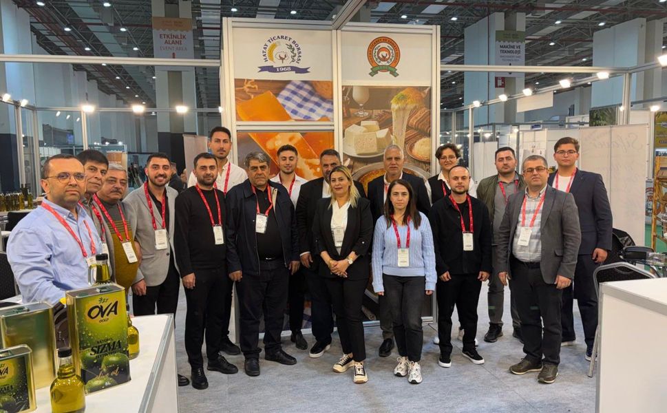 OLIVTECH Fuarı’nda Hatay Standına Yoğun İlgi