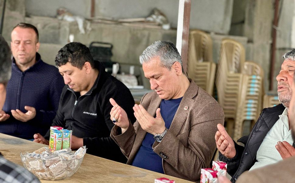 Belen Belediye Başkanı İbrahim gül’den taziye ziyareti