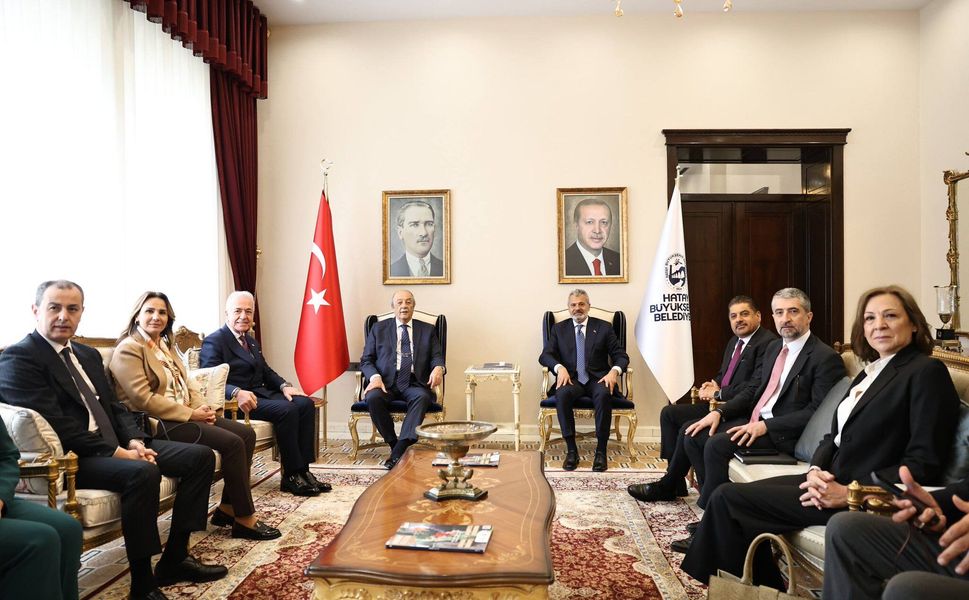 Hatay’da İş Dünyası Temsilcileri Belediyede Ağırlandı