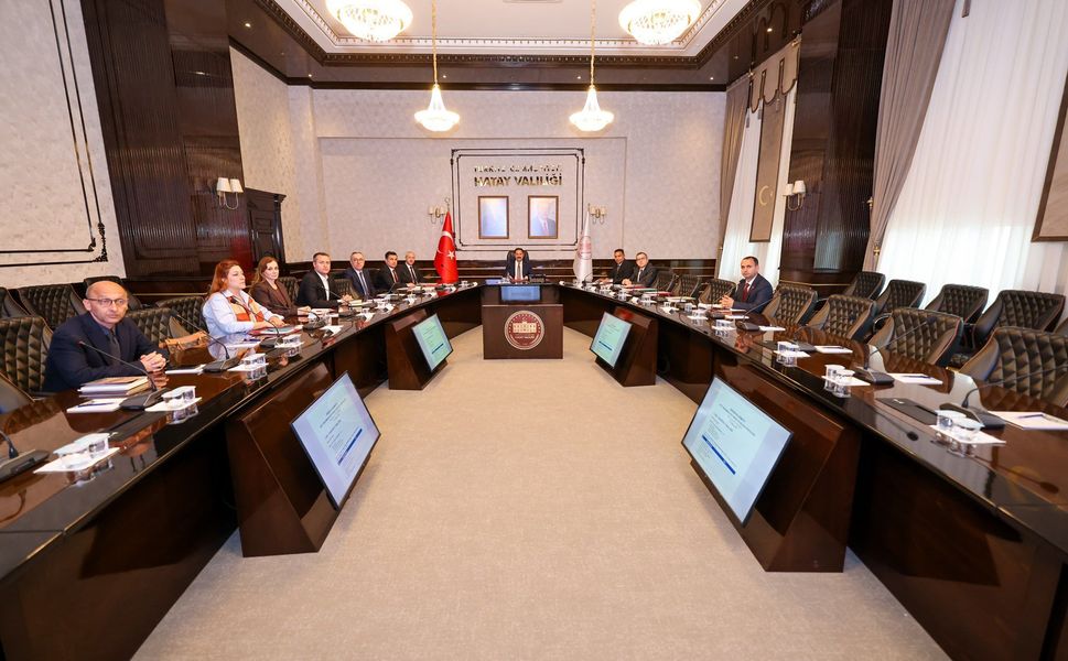 Hatay’da “Afet Yönetimi ve Gelecek Stratejileri” Çalıştayı İçin Hazırlıklar Değerlendirildi