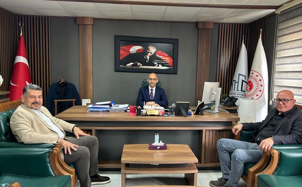 AK Parti Defne İlçe Başkanlığından Çevre Şehircilik İl Müdürlüğüne Ziyaret