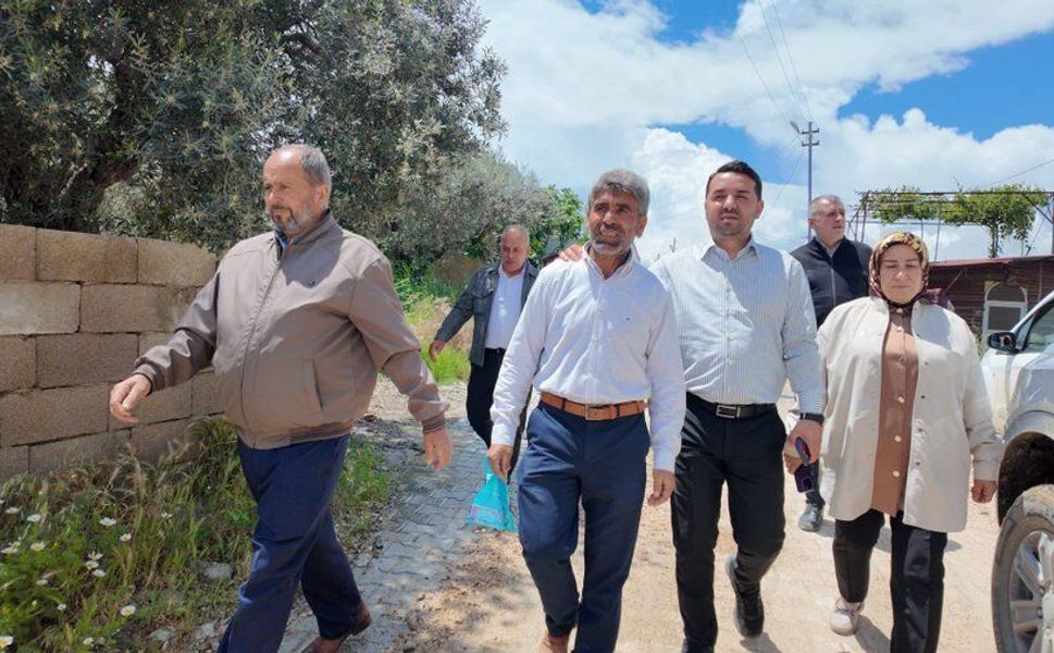 AK Parti İlçe Başkanlığı Selden Etkilenen Mahallelerde İncelemelerde Bulundu