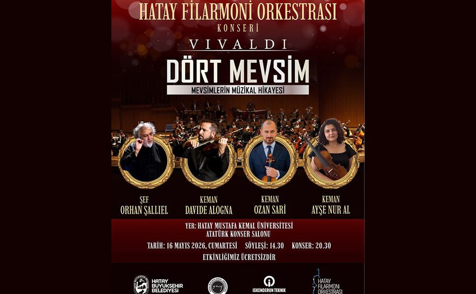 HBB’den Hatay’da Ücretsiz “Dört Mevsim” Konseri