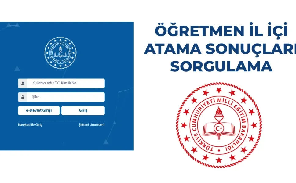 MEB İl İçi Atama Sonuçları Açıklandı!