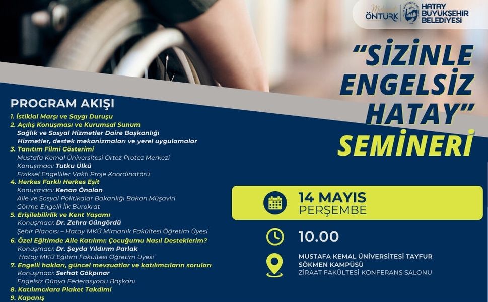 HBB’den Engelsiz Hatay İçin Farkındalık Semineri