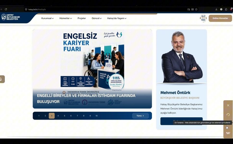 HBB’den Engelsiz Dijital Belediyecilik Hamlesi