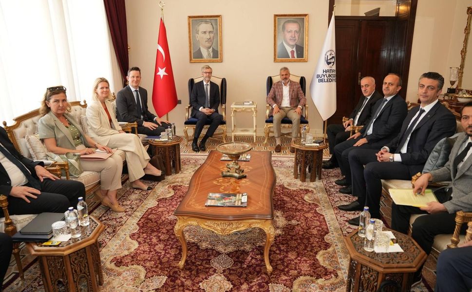 Başkan Öntürk’ten Hatay’ın Geleceği İçin Stratejik Görüşme