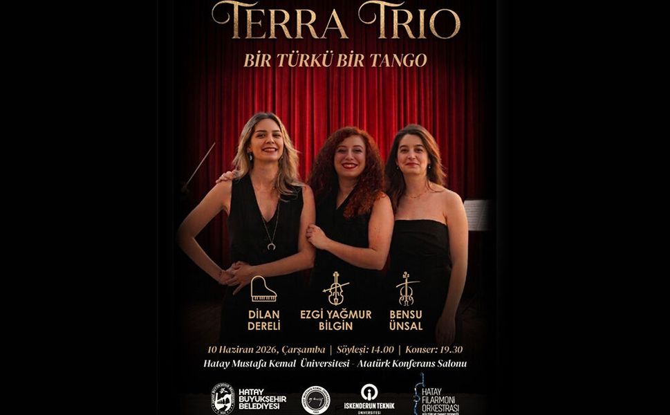 HBB’den Hataylı Sanatseverlere Terra Trio Konseri
