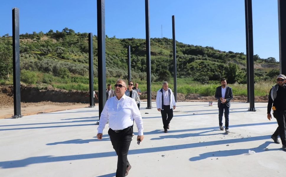 Altınözü Küçük Sanayi Sitesi’nde Çalışmalar Sürüyor