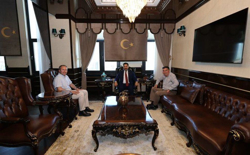 Vali Masatlı, Havza Belediye Başkanı Murat İkiz’i Ağırladı