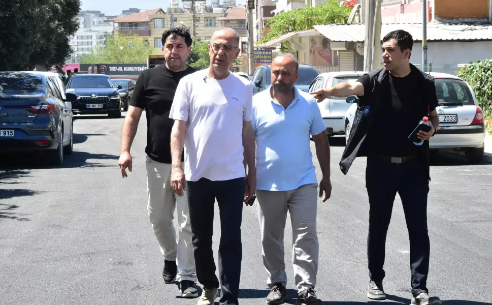 Başkan Yapar Akasya Mahallesi'ndeki Asfalt Çalışmalarını İnceledi