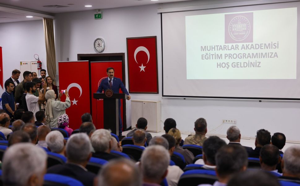 Muhtar Akademisi Eğitim Programı İskenderun’da Başladı