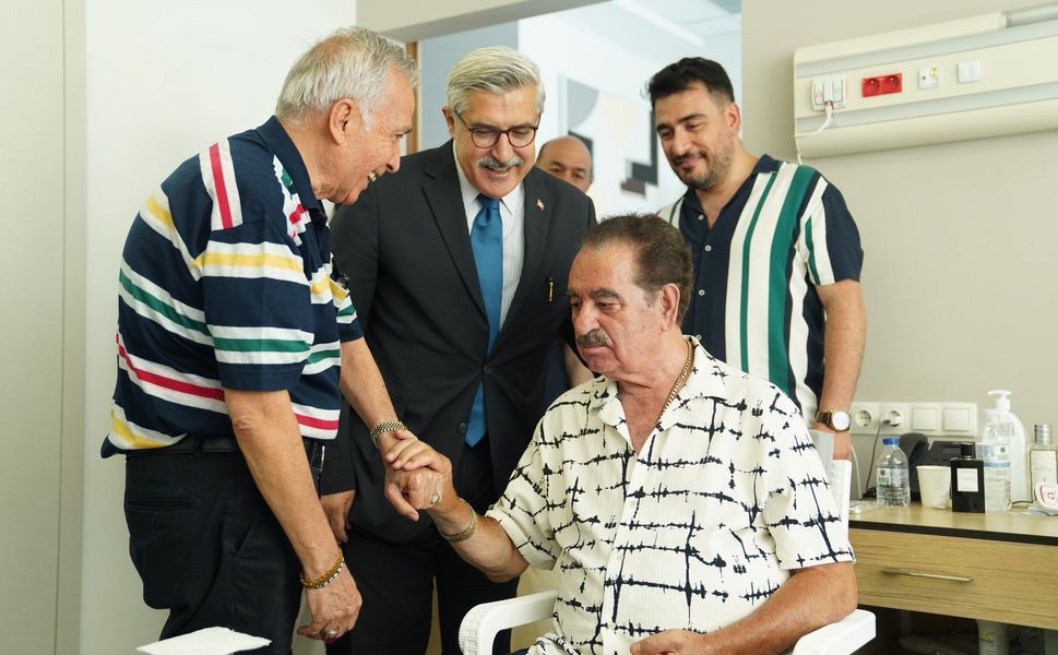 Hüseyin Yayman’dan İbrahim Tatlıses’e Ziyaret