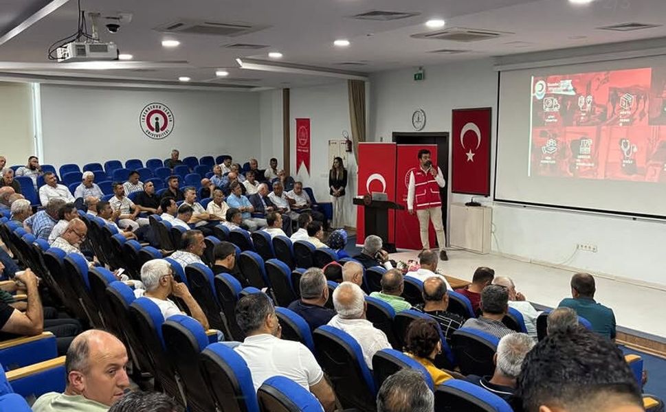 Türk Kızılay’dan Muhtarlara Kapsamlı Bilgilendirme ve İş Birliği Eğitimi