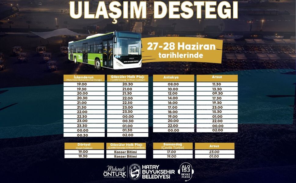 HBB’den XFEST Festivali’ne Ücretsiz Ulaşım Desteği