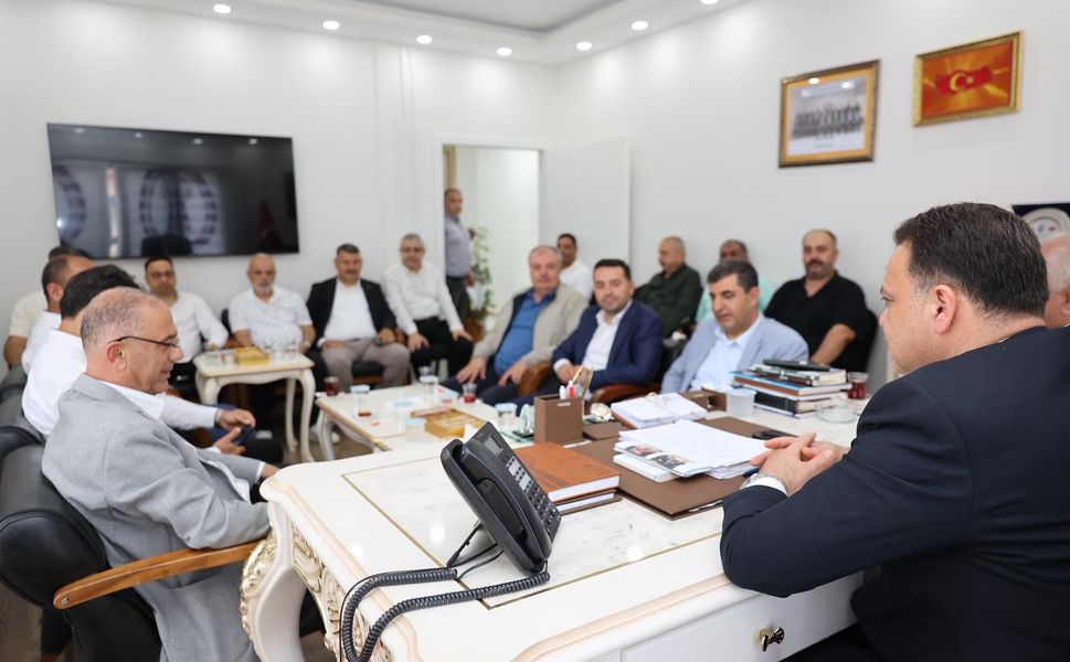 HESOB Başkanı Aziz Fatih Yılmaz’a Tebrik Ziyareti