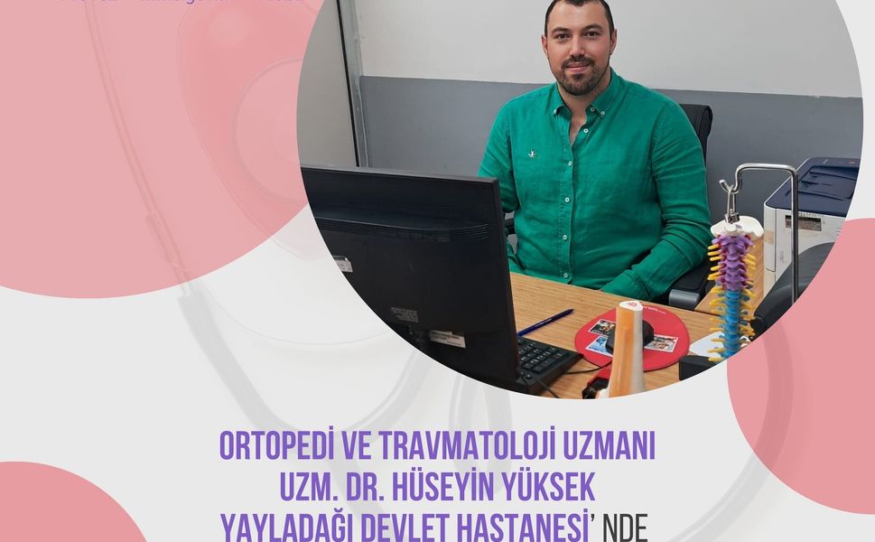 Yayladağı Devlet Hastanesi’nde Uzman Hekim Kadrosu Güçlendi