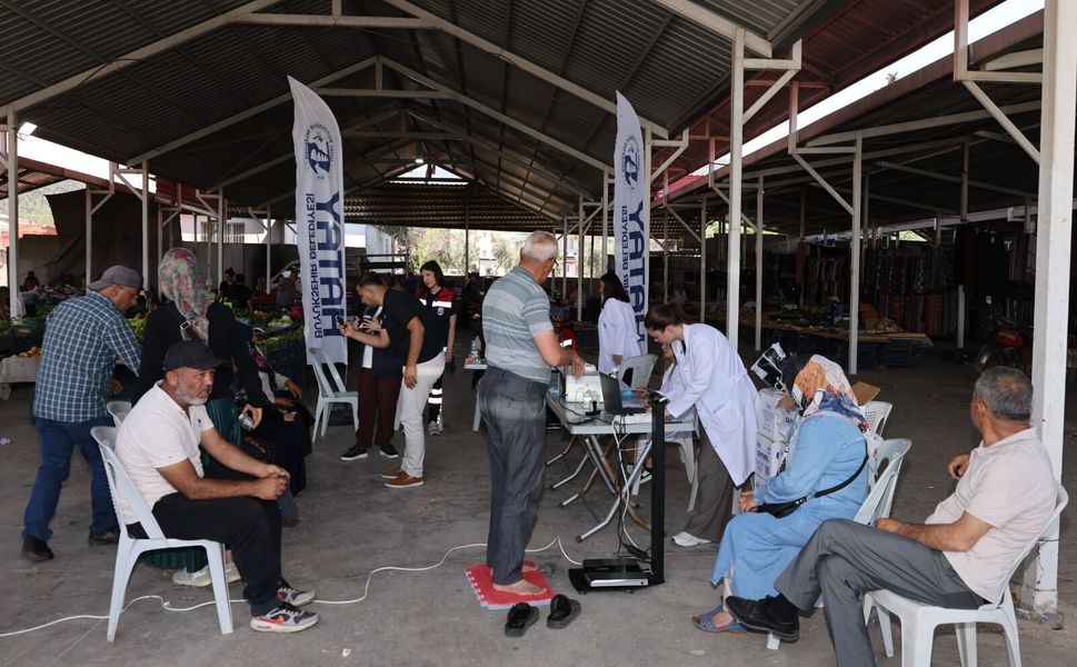 Büyükşehirden Hassa'da ücretsiz sağlık taraması!