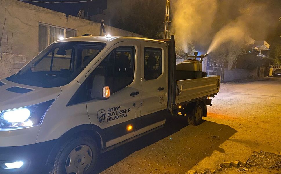 HBB İlaçlama Ekipleri 7/24 Sahada