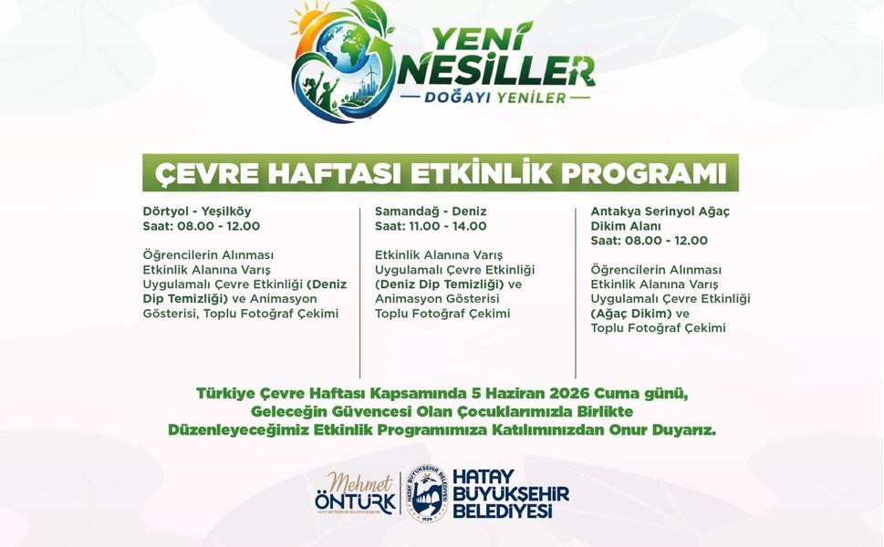 HBB’den Çevre Haftası’na Özel Anlamlı Etkinlikler