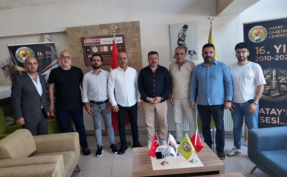 Hatay Gazeteciler Cemiyeti Temmuz Ayı Toplantısını Yaptı