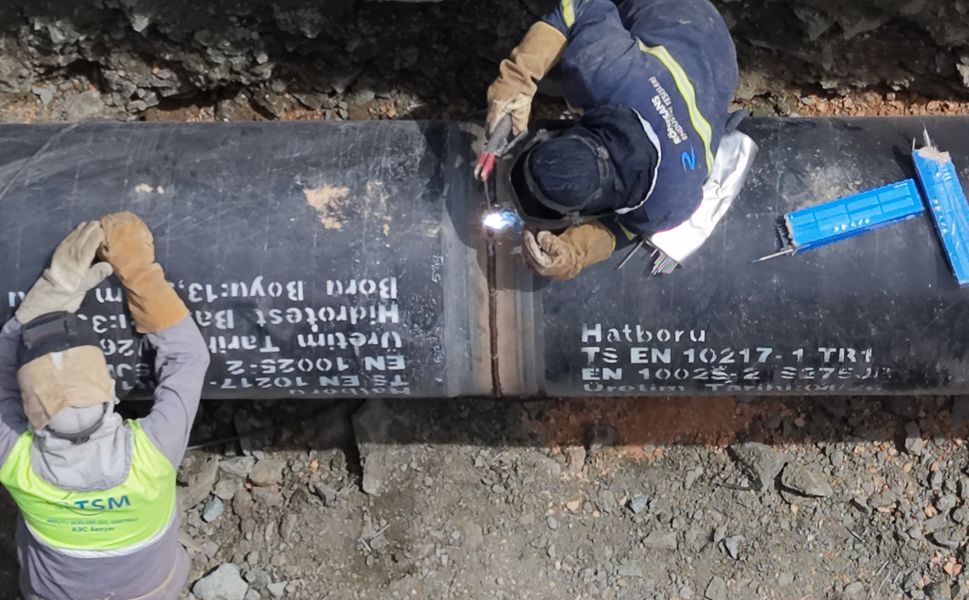 Akçay İsale Hattı Projesinde Sona Gelindi