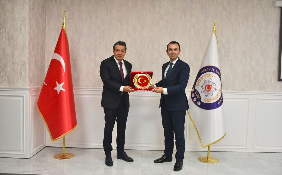 Hatay Emniyeti’nden Vali Yardımcısı Topaloğlu ve Başsavcı Avcı’ya Veda