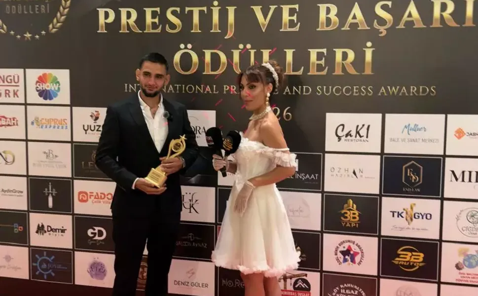Arsuzlu Şefe Uluslararası Prestij ve Başarı Ödülü