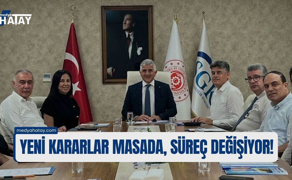SGK'da Kritik Zirve: Yeni Kararlar Masada, Süreç Değişiyor!