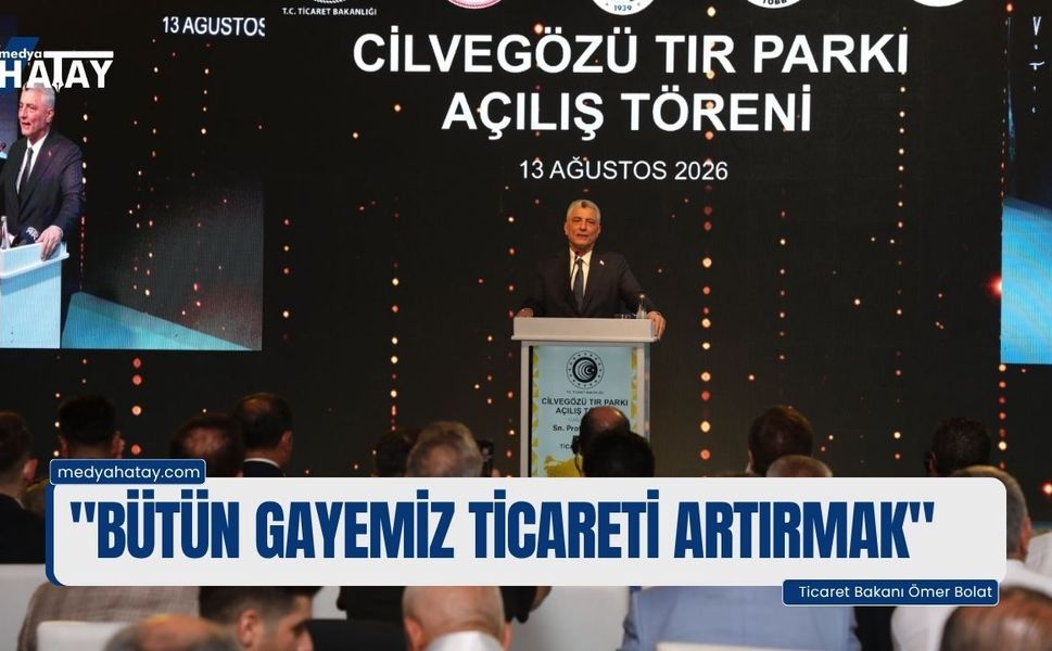 Bakan Bolat: "Bütün Gayemiz Ticareti Artırmak"