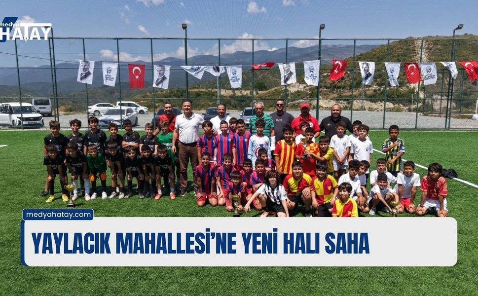 Yaylacık Mahallesi’ne Yeni Halı Saha