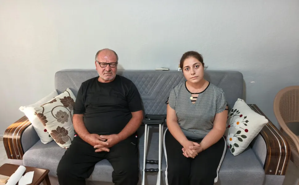 HATAY'DA KAMYONET DEREYE UÇTU!