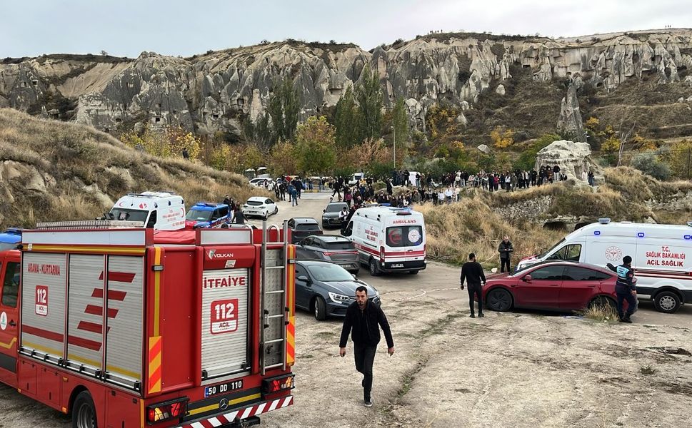 Kapadokya’da Peribacası Çöktü! Ölü Ve Yaralılar Var !