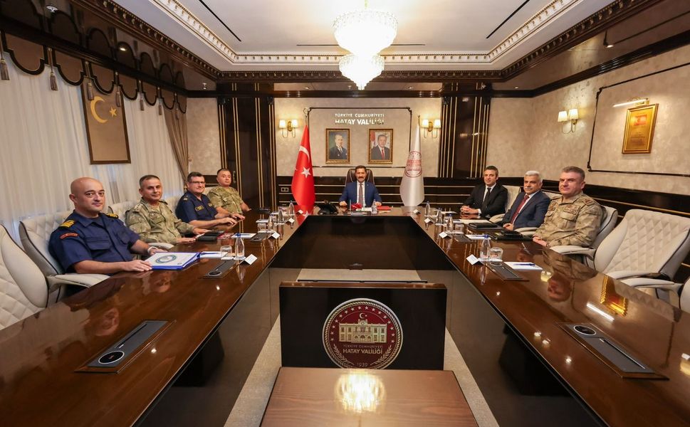 Vali Masatlı Başkanlığında Asayiş ve Güvenlik Toplantısı
