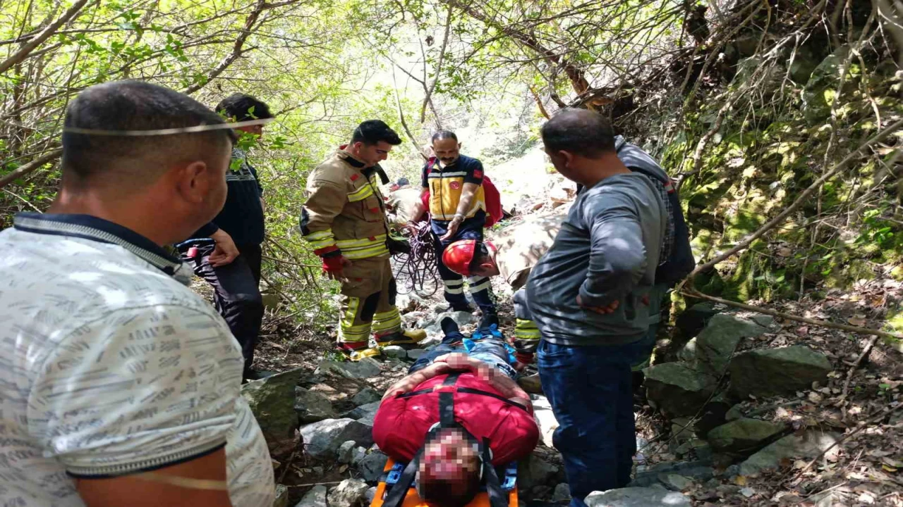 Ormanlik Alanda Ucurumdan Dusen Vatandas Yaralandi 1 1777464906