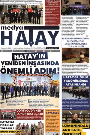 Medya Hatay Gazetesi 12.11.2024