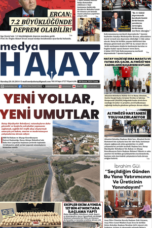 Medya Hatay Gazetesi 8.11.2024