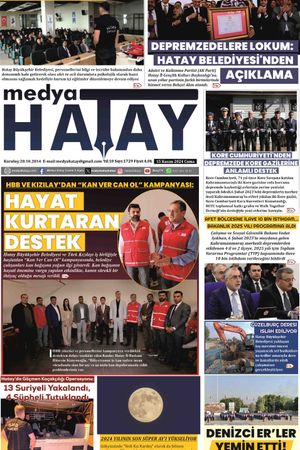 Medya Hatay Gazetesi 15.11.2024